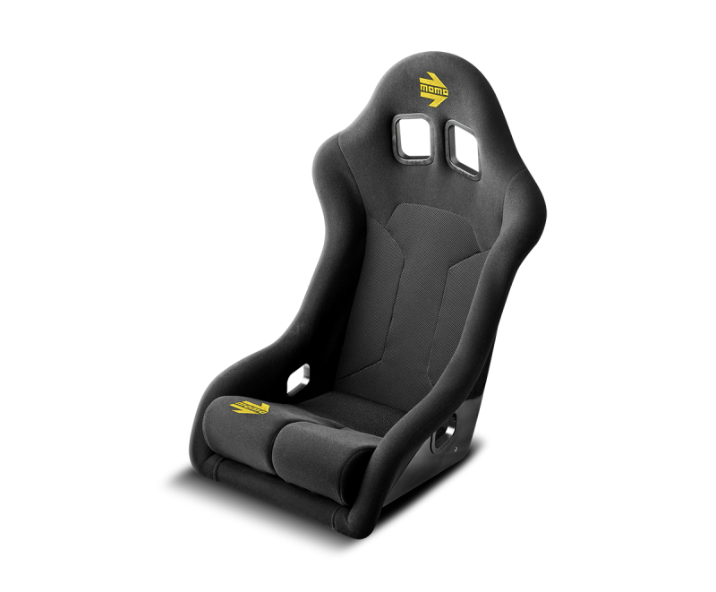 Momo Supercup Seats (FIA 8855-1999) - Black Hardshell - eliteracefab.com