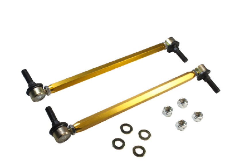 Whiteline Universal Sway Bar - Link Assembly Heavy Duty 330mm-355mm Adjustable Steel Ball - eliteracefab.com