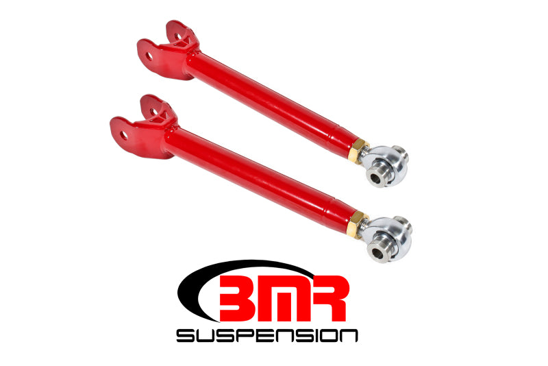 BMR 16-17 6th Gen Camaro Lower Trailing Arms w/ Single Adj. Rod Ends - Red - eliteracefab.com