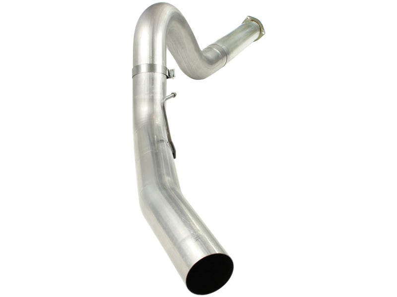 aFe MACHForce XP 5in DPF-Back Stainless Steel Exh Sys, No tip,Ford Diesel Trucks 11-14 V8-6.7L - eliteracefab.com