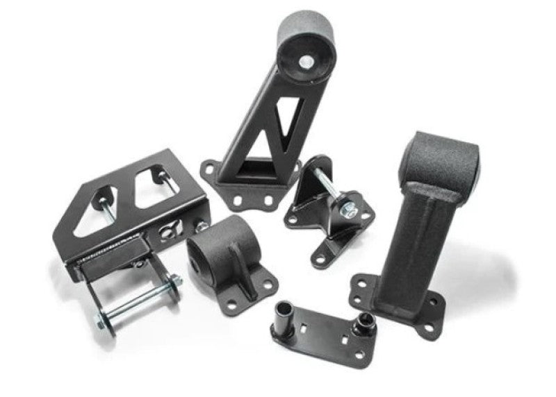 Innovative 94-01 Integra J-Series Black Steel Mounts 95A Bushings