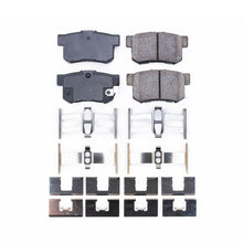 Load image into Gallery viewer, Power Stop 97-99 Acura CL Rear Z17 Evolution Ceramic Brake Pads w/Hardware - eliteracefab.com