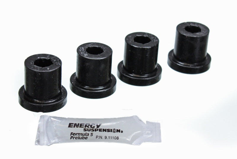 Energy Suspension Aftermarket Shackle Set - Black - eliteracefab.com