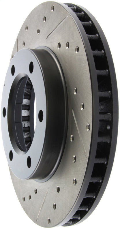 StopTech Slotted & Drilled Sport Brake Rotor Stoptech