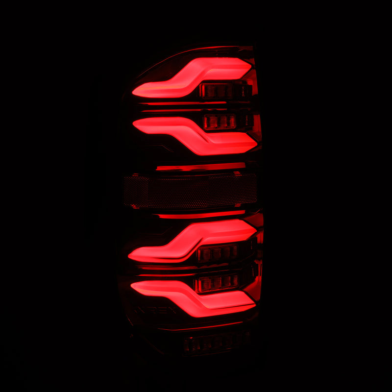 AlphaRex 672040 14-21 Toyota Tundra LUXX LED Taillights Blk w/Activ Light/Seq Signal