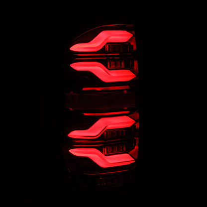 AlphaRex 672040 14-21 Toyota Tundra LUXX LED Taillights Blk w/Activ Light/Seq Signal
