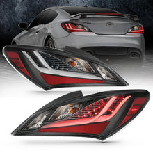 Load image into Gallery viewer, ANZO 10-13 Hyundai Genesis 2DR LED Taillights Smoke - eliteracefab.com