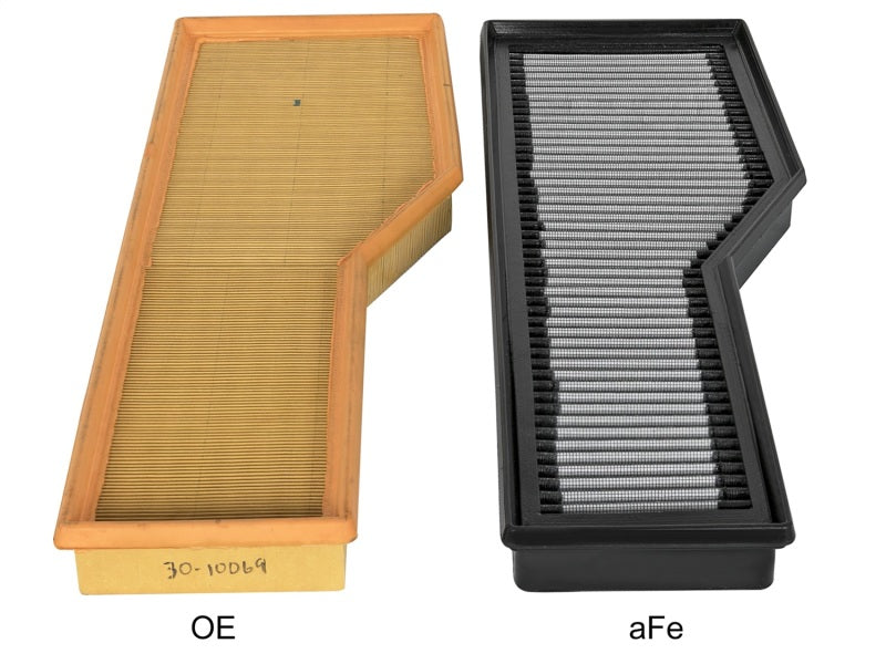 aFe Magnum FLOW Pro DRY S OE Replacement Filter 04-08 Porsche 911 Carrera (997) H6 3.6L - eliteracefab.com