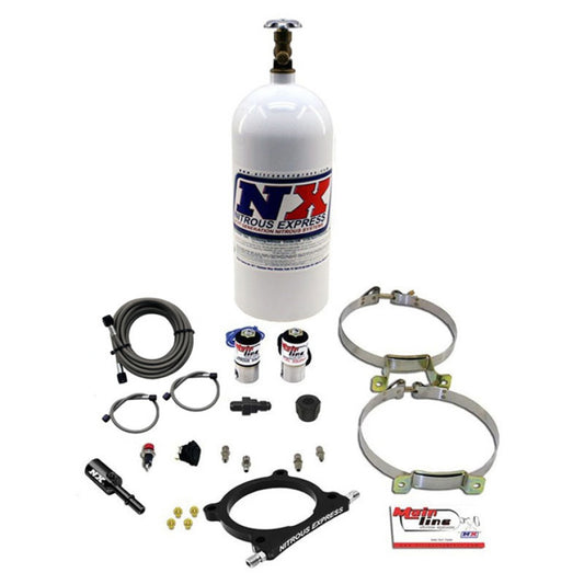 Nitrous Express Mainline EFI 5.0L Coyote Plate System W/ 10 lb Bottle - ML3050