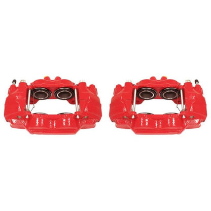 Power Stop 03-09 Toyota 4Runner Front Red Calipers w/o Brackets - Pair - eliteracefab.com