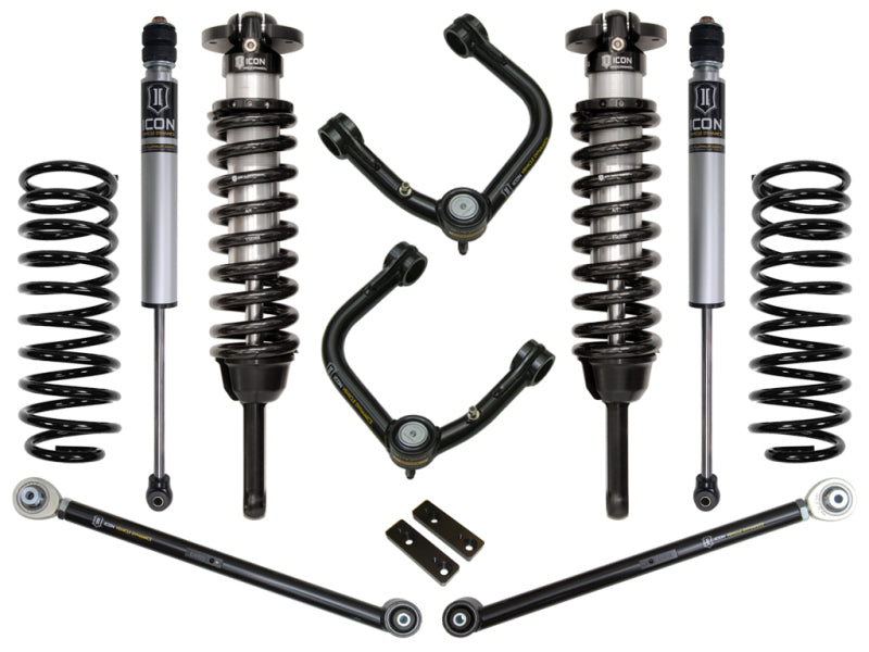 ICON 03-09 Toyota 4Runner/FJ 0-3.5in Stage 3 Suspension System w/Tubular Uca - eliteracefab.com