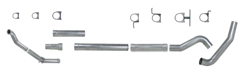 Diamond Eye KIT 5in TB MFLR RPLCMENT PIPE SGL ALUM 94-97 5 7 3L F250/F350 PWRSTROKE NFS W CARB STDS Diamond Eye Performance