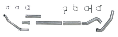 Diamond Eye KIT 5in TB MFLR RPLCMENT PIPE SGL ALUM 94-97 5 7 3L F250/F350 PWRSTROKE NFS W CARB STDS Diamond Eye Performance