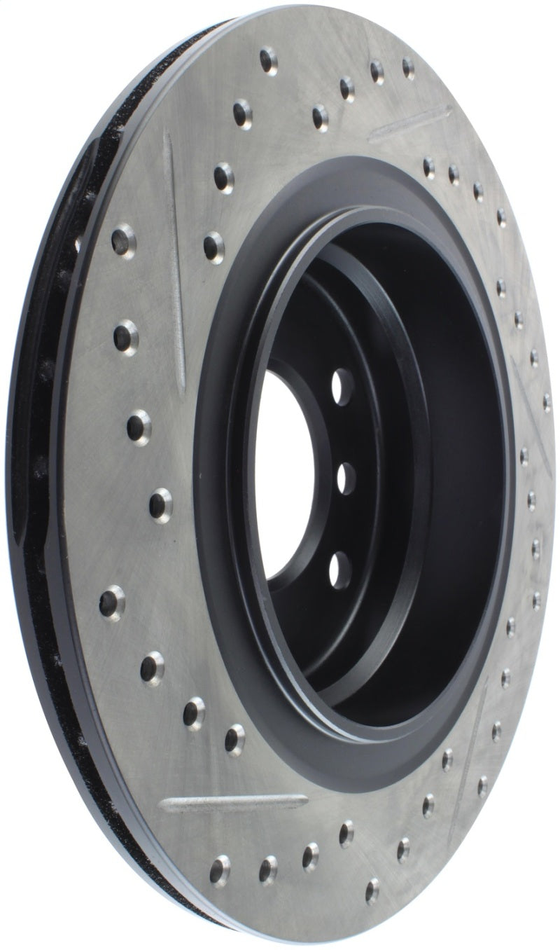 StopTech Power Slot 00 BMW 323 / 01-07 325 / 99-00 328 Series Rear Left Drilled & Slotted Rotor Stoptech