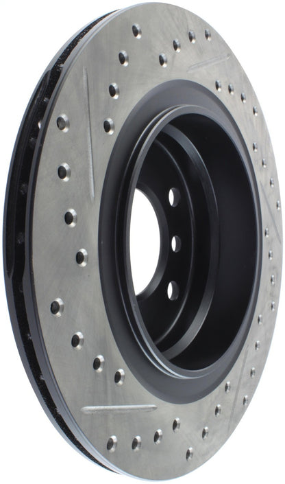 StopTech Power Slot 00 BMW 323 / 01-07 325 / 99-00 328 Series Rear Left Drilled & Slotted Rotor Stoptech