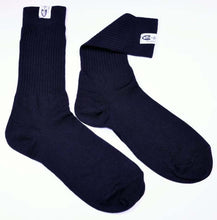 Load image into Gallery viewer, RaceQuip SFI 3.3 Fire Retardant Socks XX-Small -Shoe Size K8-13 Black