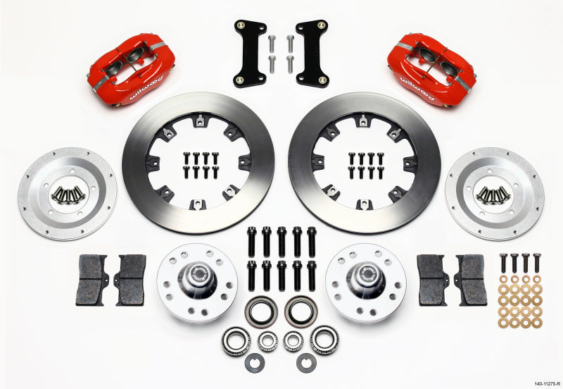 Wilwood Forged Dynalite Front Kit 12.19in Red 82-92 Camaro//Firebird Wilwood