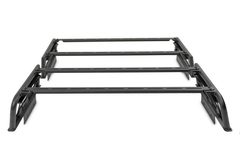 DV8 Offroad 07-23 Toyota Tundra / 09-23 Ford F150 Raptor MTO Series Bed Rack -  2pc Adj.