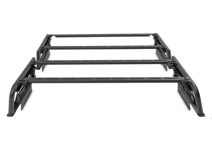 DV8 Offroad 07-23 Toyota Tundra / 09-23 Ford F150 Raptor MTO Series Bed Rack -  2pc Adj.