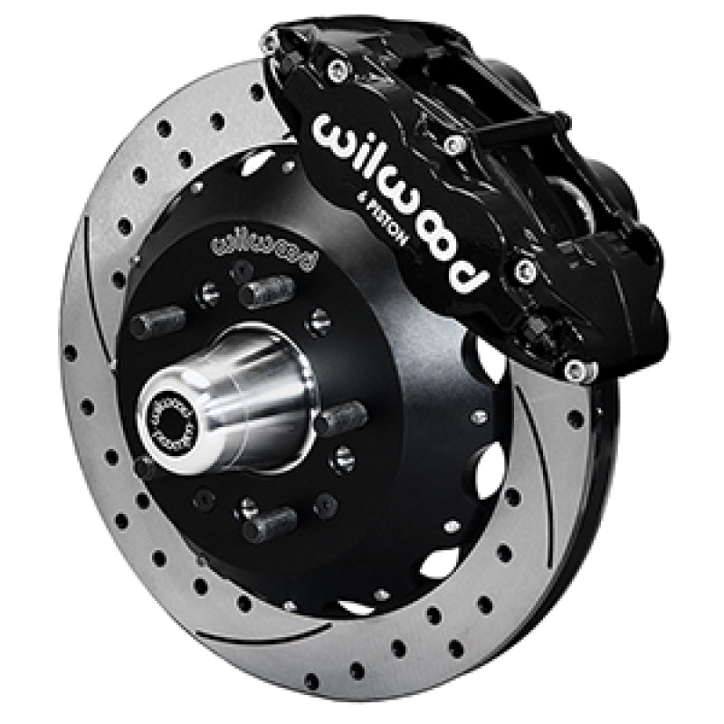 Wilwood 55-57 Chevy Bel Air Superlite 6R Kit, 5 x 4.50in/4.75in Hub - 12.88in D&S Rotor Wilwood