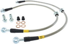 Load image into Gallery viewer, StopTech 00-06 Nissan Sentra SE-R Stainless Steel Rear Brake Lines - eliteracefab.com