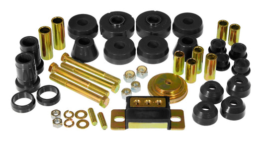 Prothane Total Vehicle Suspension Bushing Kit for 1963–66 Chevy/GMC Full-Size 2WD, Black – 7-2023-BL