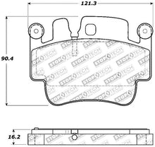 Load image into Gallery viewer, StopTech Performance 00-07 Porsche Boxster S / 06-07 Cayman / 99-05 911 Carrera Front Brake Pads - eliteracefab.com