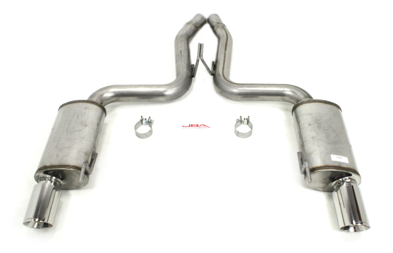 JBA 15-17 Ford Mustang 5.0L 409SS Dual Rear Exit Axle Back Exhaust JBA