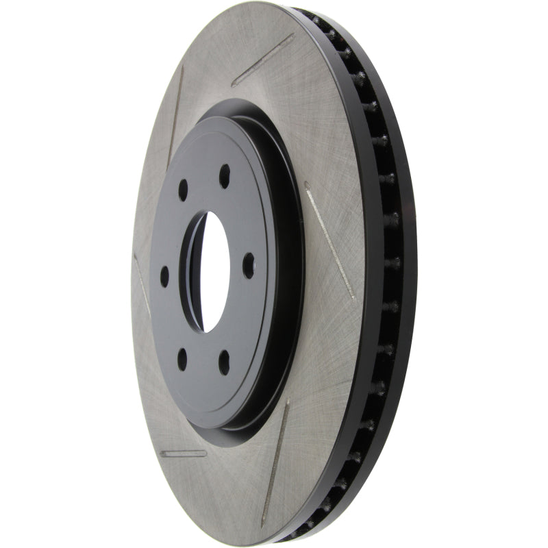 StopTech Power Slot 05-09 Nissan Frontier 2WD / 02-05 Frontier 4WD Slotted Front Right Rotor Stoptech
