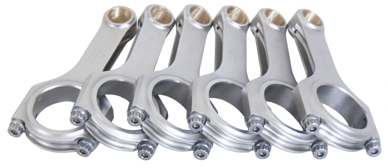 Eagle CRS4783N3D Forged Steel H-Beam Connecting Rods Set Of 6 - eliteracefab.com