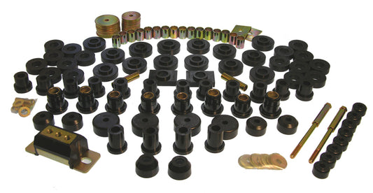 Prothane Total Vehicle Suspension Bushing Kit for 1955–57 Chevy Full-Size Cars, Black – 7-2010-BL