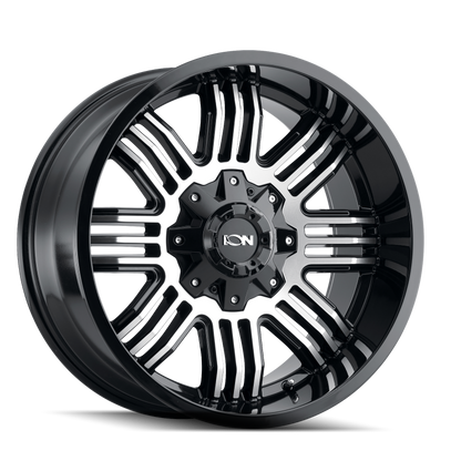 ION Type 144 20x10 / 6x135 BP / -19mm Offset / 106mm Hub Black/Machined Wheel