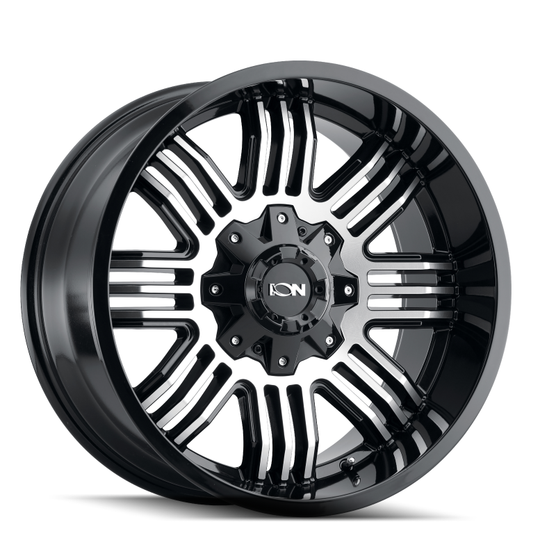 ION Type 144 20x10 / 8x170 BP / -19mm Offset / 125.2mm Hub Black/Machined Wheel