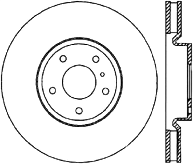 Stoptech 6/02-08 350z/ 8/02-04 G35 w/ Brembo Front CRYO-STOP Rotors Stoptech