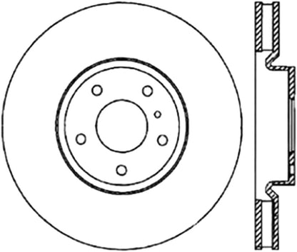 Stoptech 6/02-08 350z/ 8/02-04 G35 w/ Brembo Front CRYO-STOP Rotors Stoptech