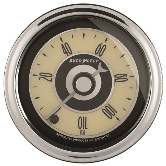 Autometer Cruiser Ad 2-1/16in Full Sweep Electric 0-100 PSI Oil Pressure Gauge 1152