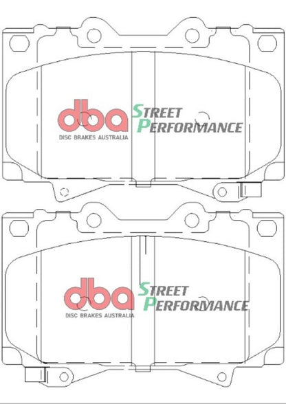 DBA Street Performance Front Brake Pads - DB1365SP DBA