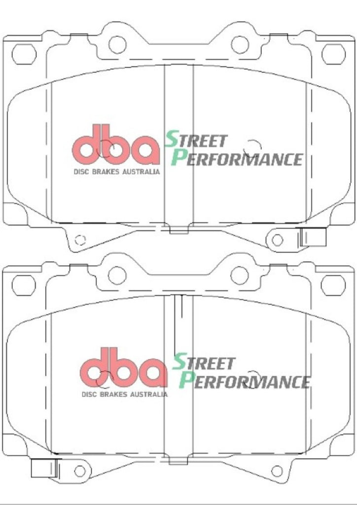 DBA Street Performance Front Brake Pads - DB1365SP