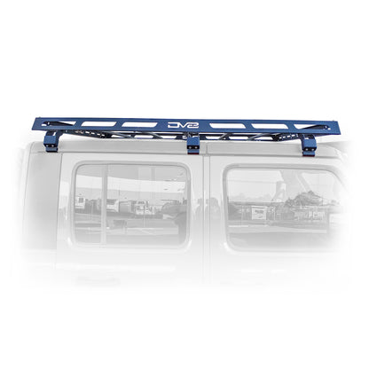 DV8 Offroad 07-18 Jeep Wrangler JK 4 DR / JL 2 DR & JT / 18+ Gladiator Roof Rack - eliteracefab.com