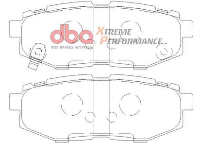 DBA Extreme Performance Rear Brake Pads - DB1789XP DBA