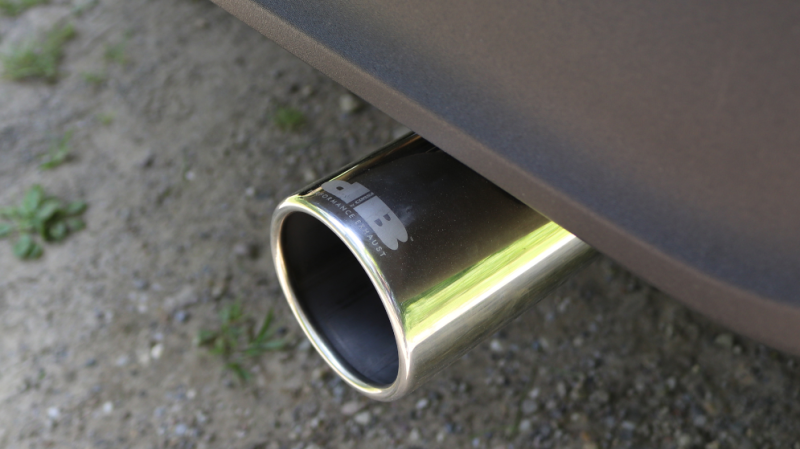Corsa 18+ Jeep Wrangler JL 2.5in Dual Rear Exit Polished Tips Sport Axle-Back Exhaust CORSA Performance