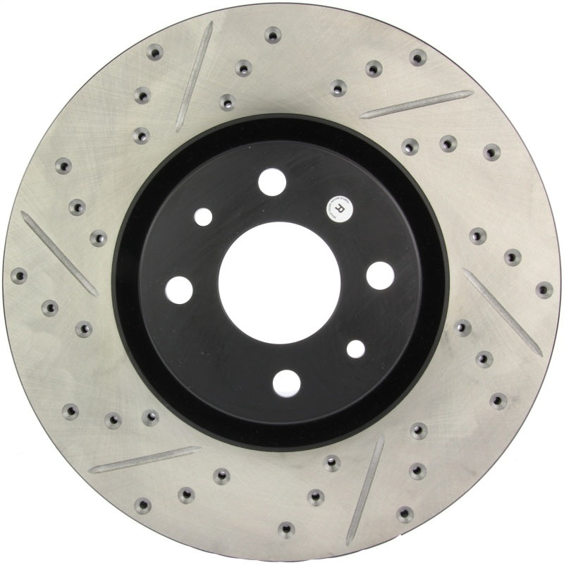 StopTech Slotted & Drilled Sport Brake Rotor - eliteracefab.com