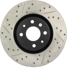 Load image into Gallery viewer, StopTech Slotted &amp; Drilled Sport Brake Rotor - eliteracefab.com