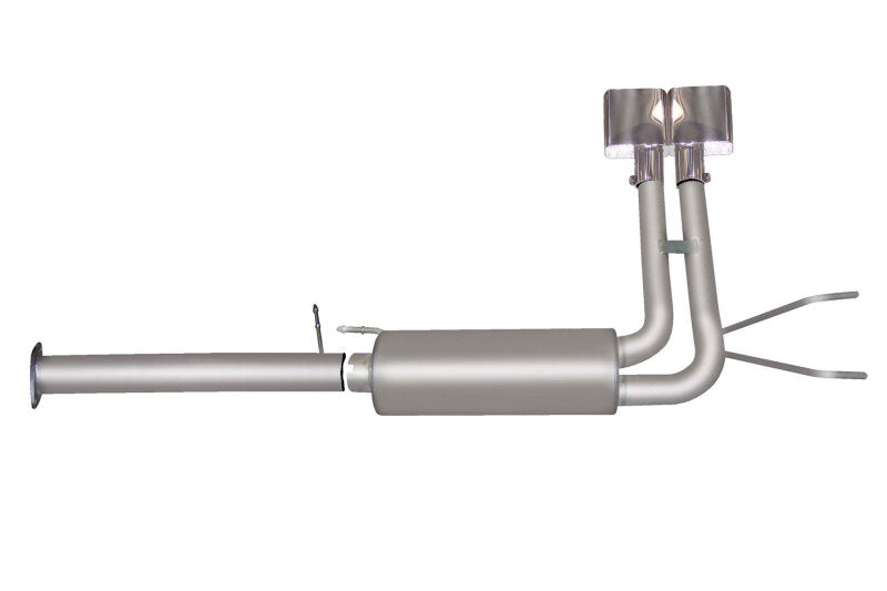 Gibson 06-08 Dodge Ram 1500 Laramie 5.7L 2.5in Cat-Back Super Truck Exhaust - Stainless Gibson