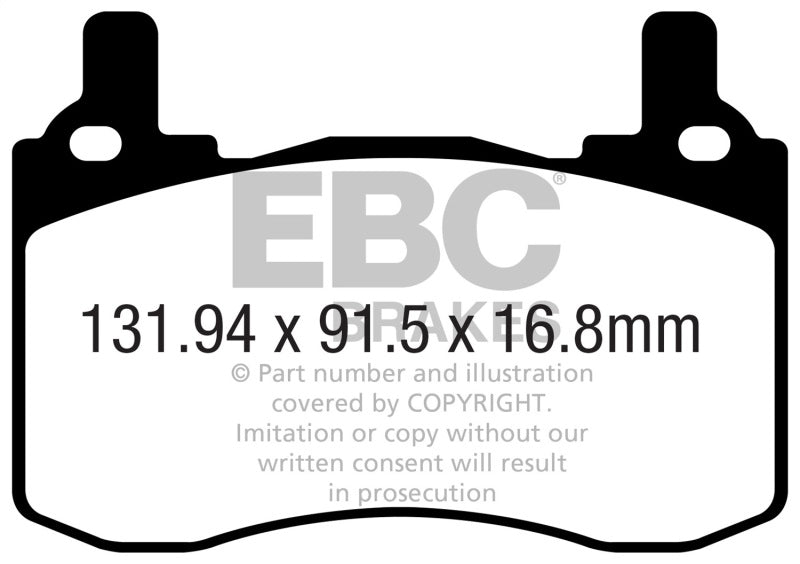 EBC BlueStuff Rear Brake Pads - DP52357NDX EBC