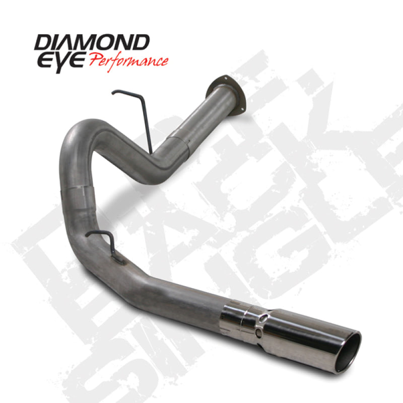 Diamond Eye KIT 4in DPF-BACK SGL SS 07.5-10 CHEVY 6 6L 2500/3500 PCKGD BX46X14X14OD EL-PL Diamond Eye Performance