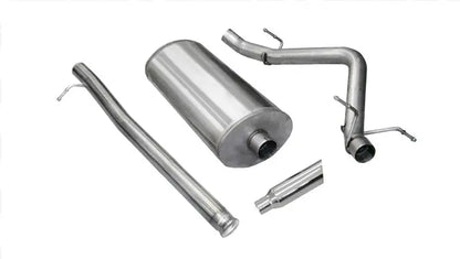 Corsa/dB 10-13 Chevrolet Silverado Ext. Cab/Std. Bed 1500 4.8L V8 Polished Sport Cat-Back Exhaust - eliteracefab.com