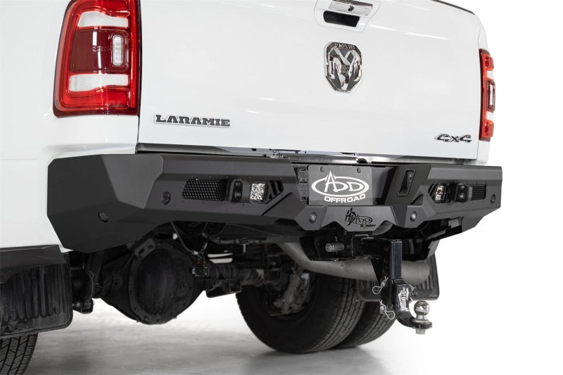 Addictive Desert Designs 19-20 Ram 2500/3500 Bomber HD Rear Bumper w/ Sensor Mounts - eliteracefab.com