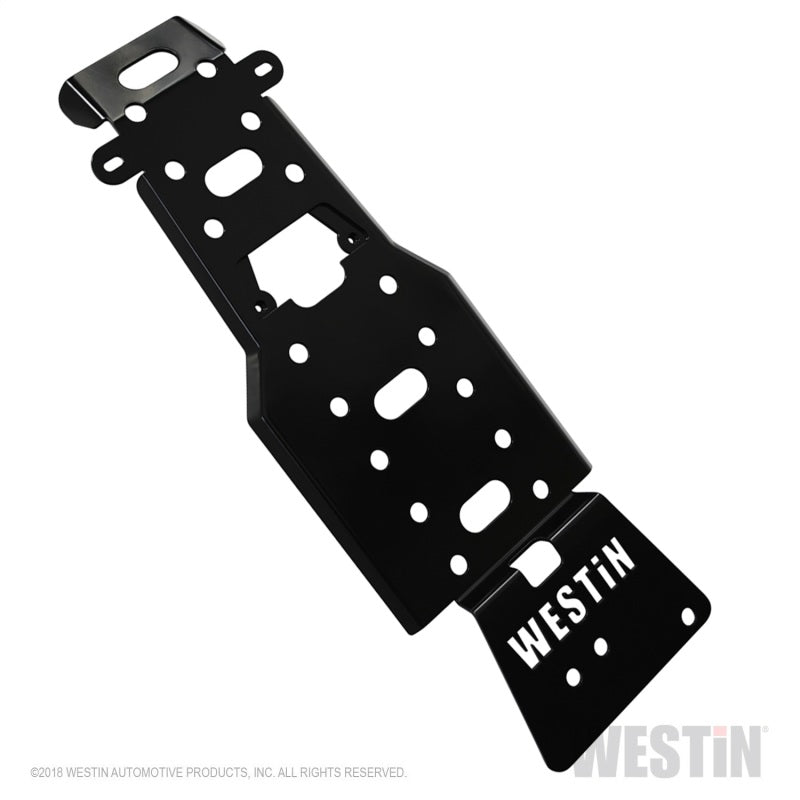 Westin/Snyper 07-11 Jeep Wrangler Transmission Pan Skid Plate - Textured Black - eliteracefab.com