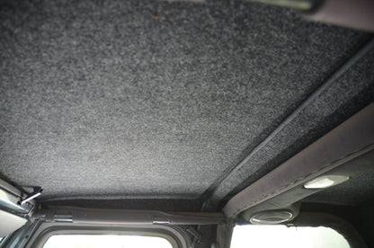 DV8 Offroad 07-18 Jeep Wrangler JK 2 Piece Fast Back Hard Top 4 Door - Black